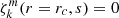 $ \zeta_{k}^{m}(r=r_c, s)=0 $