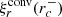$ {\xi}^{\rm conv}_r(r_c^-) $