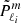 $ \tilde{P}_{\ell_i}^m $
