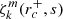 $ \zeta_{k}^{m}(r_c^+,s) $