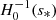 $ H_{0}^{-1}(s_*) $