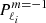 $ P_{\ell_i}^{m=-1} $