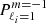 $ P_{\ell_i=1}^{m=-1} $