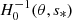 $ H_0^{-1}(\theta,s_*) $