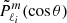 $ \tilde{P}_{\ell_i}^m (\cos \theta) $