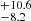 $ ^{+10.6}_{-8.2} $