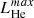 $ L_{\mathrm{He}}^{max} $