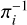 $\pi _i^{ - 1}$