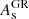 $ A_{\mathrm{s}}^{\mathrm{GR}} $