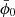 $ \bar\phi_0 $