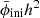 $ \bar\phi_{\mathrm{ini}} h^2 $