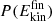 $ P(E_{\mathrm{kin}}^{\mathrm{fin}}) $