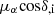 $ \mu_{\alpha}\rm cos\delta_{,i} $