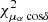 $ \chi^2_{\mu_{\alpha}\,\mathrm{cos}\delta} $