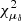 $ \chi^2_{\mu_{\delta}} $