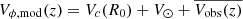 $ V_{\phi,\rm mod}(z)= V_c(R_0)+ V_\odot + \overline{V_{\mathrm{obs}}(z)} $