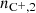 $ n_{{\mathrm{C}^+,2}} $