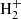 $ \rm{H}_2^+ $