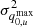 $ \sigma^{2}_{q^{\text{max}}_{0,u}} $