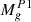 $ M^{P1}_{g} $