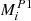 $ M^{P1}_{i} $