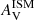 $ A_{\mathrm{V}}^{\mathrm{ISM}} $