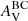 $ A_{\mathrm{V}}^{\mathrm{BC}} $