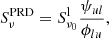 $$ \begin{aligned} S_\nu ^{\mathrm{PRD}} = S^\mathrm{l}_{\nu _0} \frac{\psi _{ul}}{\phi _{lu}}, \end{aligned} $$
