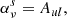 $$ \begin{aligned} \alpha ^s_\nu&= A_{ul} , \end{aligned} $$