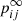 $ p^\infty_{ij} $