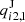 $ q^{\mathrm{J}}_{i2,1} $