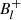 $ B^{+}_{l} $