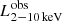 $ L^{\mathrm{obs}}_{\mathrm{2-10\,keV}} $