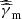 $ \widehat{\widehat{\gamma}}_{\mathrm{m}} $