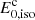 $ E_{0 \rm, iso}^{\mathrm{c}} $