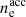$ n_{\mathrm{e}}^{\mathrm{acc}} $