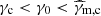 $ \gamma_{\mathrm{c}} < \gamma_0 < \widehat{\gamma}_{\mathrm{m,c}} $