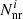 $ N_{\mathrm{nr}}^{i} $