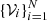 $ \{\mathcal{V}_i\}_{i = 1}^{N} $