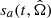 $ s_a(t, \hat{\Omega}) $