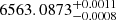 $ 6563.0873^{+0.0011}_{-0.0008} $