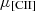 $ \mu_{[\rm CII]} $