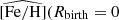$ \widehat{\mathrm{[Fe/H]}}(R_{\mathrm{birth}} = 0 $