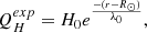 $$ \begin{aligned} Q_H^{exp}&= H_0 e^{\frac{-(r-R_\odot )}{\lambda _0}}, \end{aligned} $$