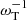 $ \omega_{\mathrm{T}}^{-1} $