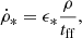 $$ \begin{aligned} \dot{\rho }_* = \epsilon _*\frac{\rho }{t_\mathrm{ff} }, \end{aligned} $$