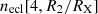 $ n_\mathrm{{ecl}} [4,R_2/R_\mathrm{X}] $