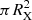 $ \pi R_\mathrm{X}^2 $