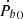 $ \dot{P_b}_0 $