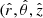 $ (\hat{r},\hat{\theta },\hat{z} $